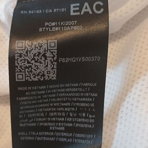 Guess lightweight Camo hooded bomber jacket windbreaker size M - Picture 8 of 9